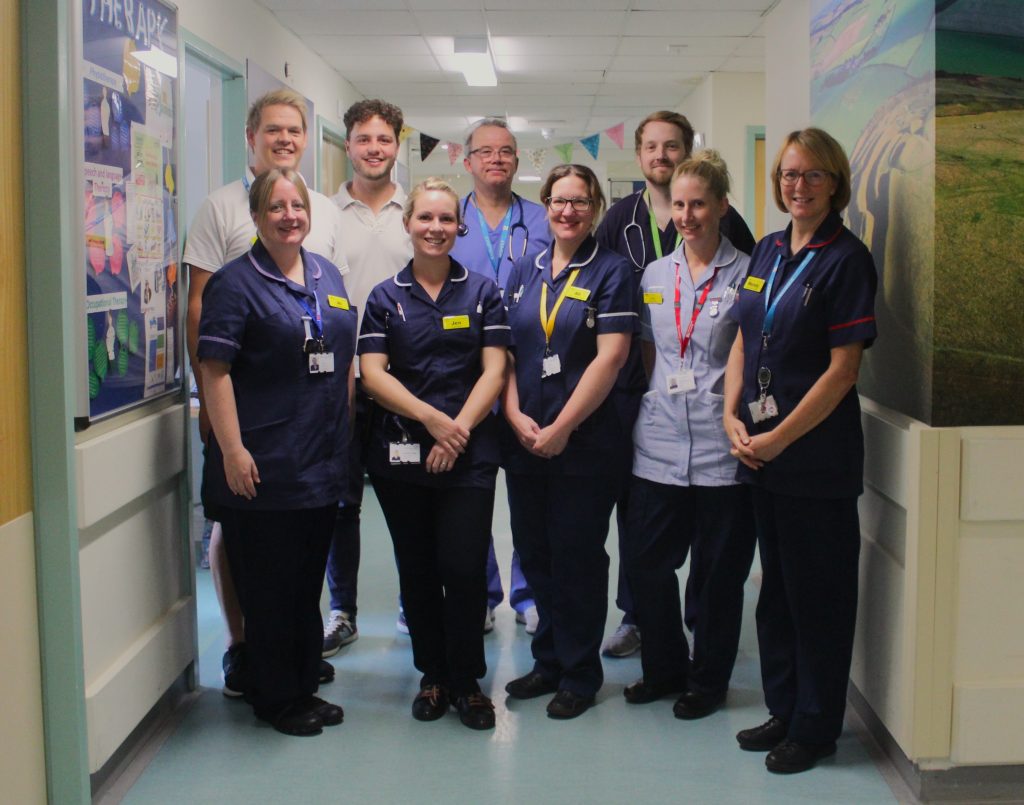Members of the DCH Stroke Team on the unit